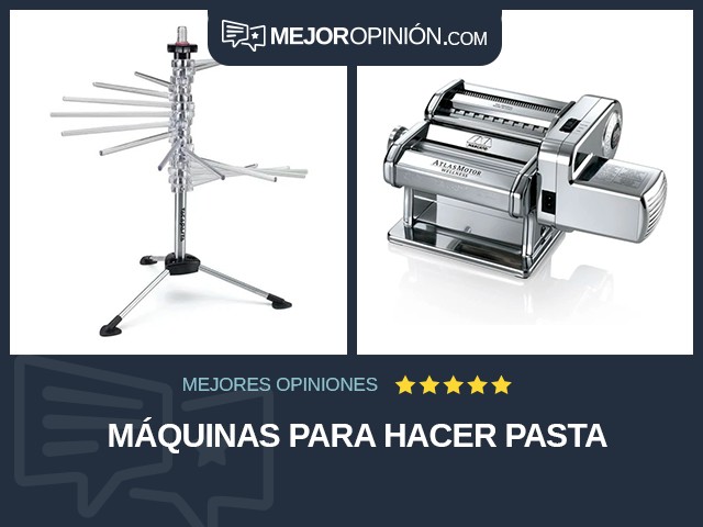 Máquinas para hacer pasta