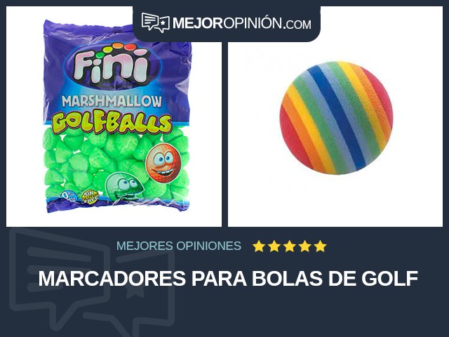 Marcadores para bolas de golf