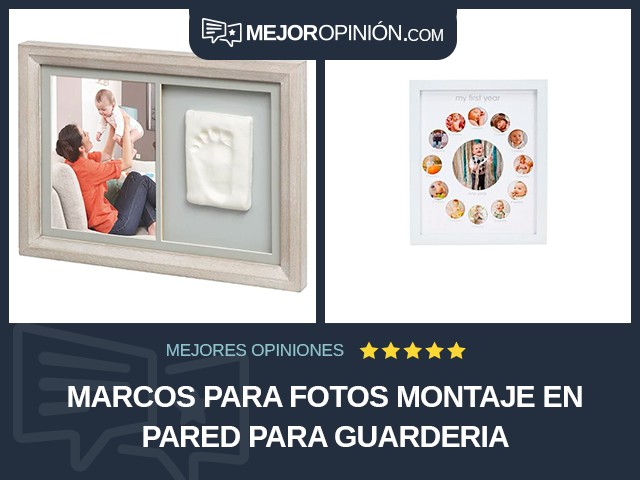 Marcos para fotos Montaje en pared Para guarderia