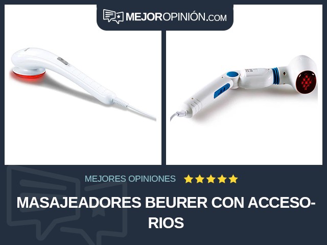 Masajeadores Beurer Con accesorios