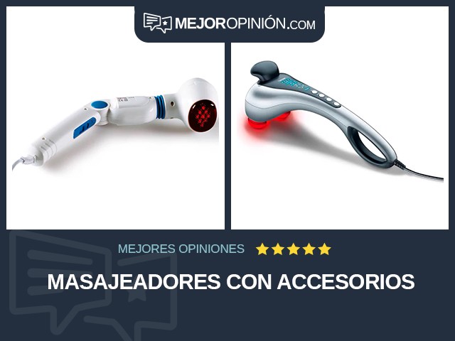 Masajeadores Con accesorios