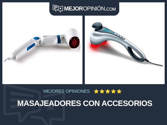 Masajeadores Con accesorios