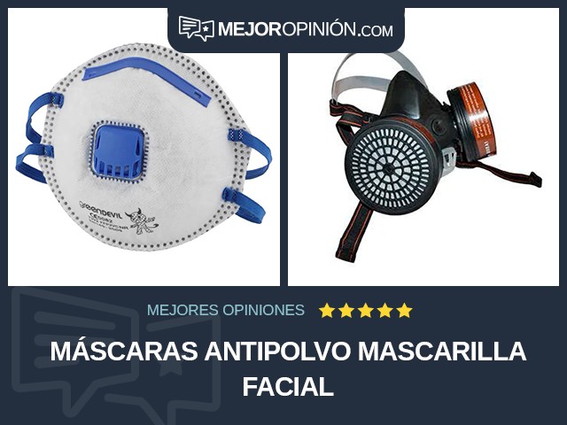 Máscaras antipolvo Mascarilla facial