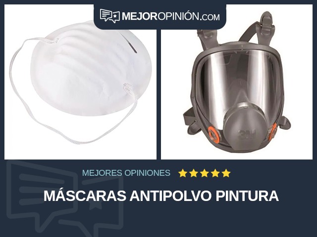 Máscaras antipolvo Pintura