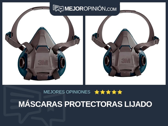 Máscaras protectoras Lijado