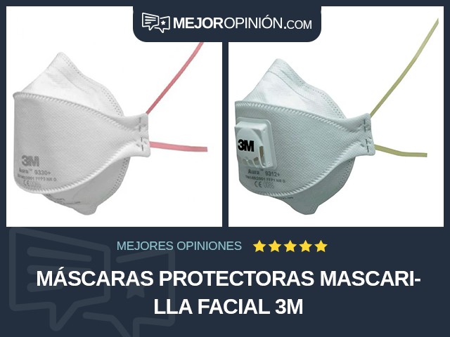 Máscaras protectoras Mascarilla facial 3M