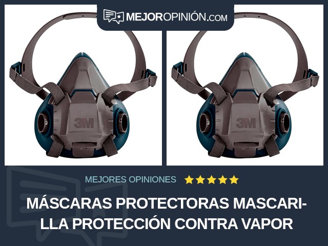 Máscaras protectoras Mascarilla Protección contra vapor
