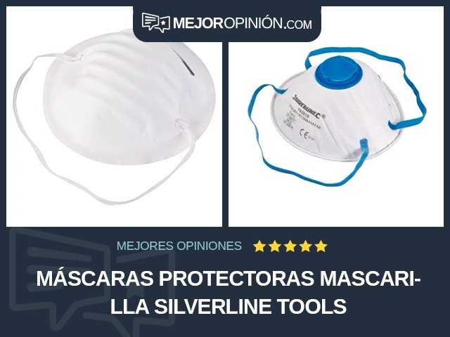 Máscaras protectoras Mascarilla Silverline Tools