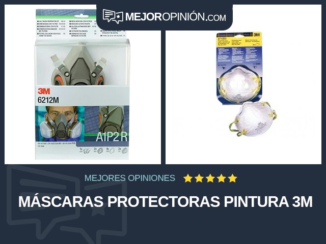 Máscaras protectoras Pintura 3M