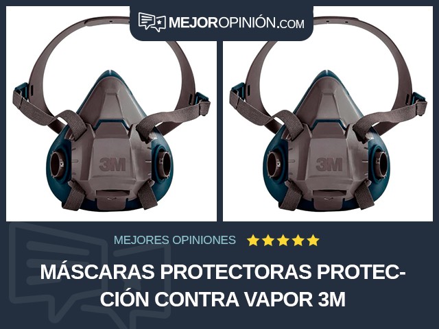 Máscaras protectoras Protección contra vapor 3M