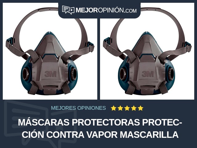 Máscaras protectoras Protección contra vapor Mascarilla