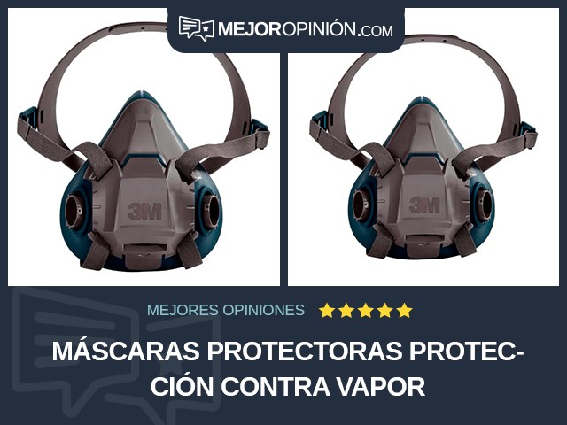 Máscaras protectoras Protección contra vapor