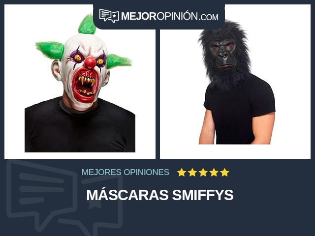 Máscaras Smiffys