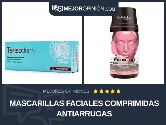 Mascarillas faciales comprimidas Antiarrugas