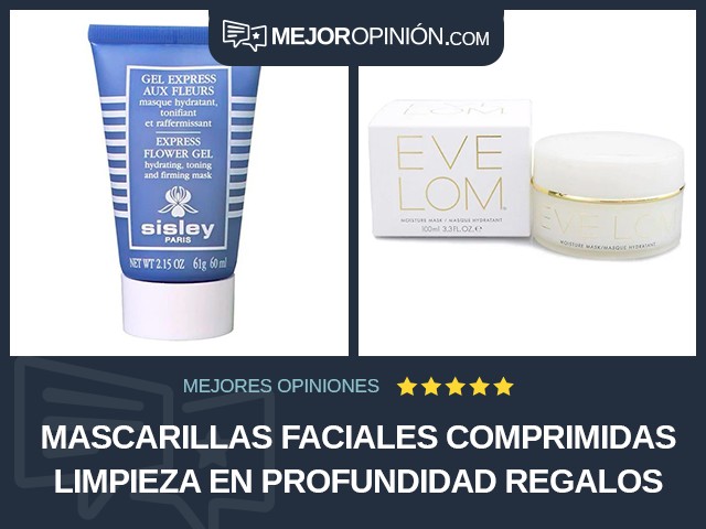 Mascarillas faciales comprimidas Limpieza en profundidad Regalos para madres