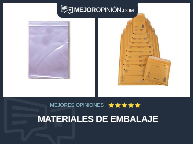 Materiales de embalaje