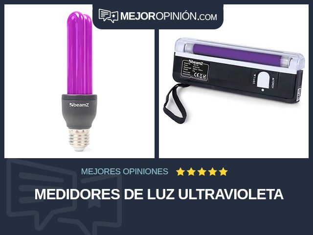 Medidores de luz ultravioleta