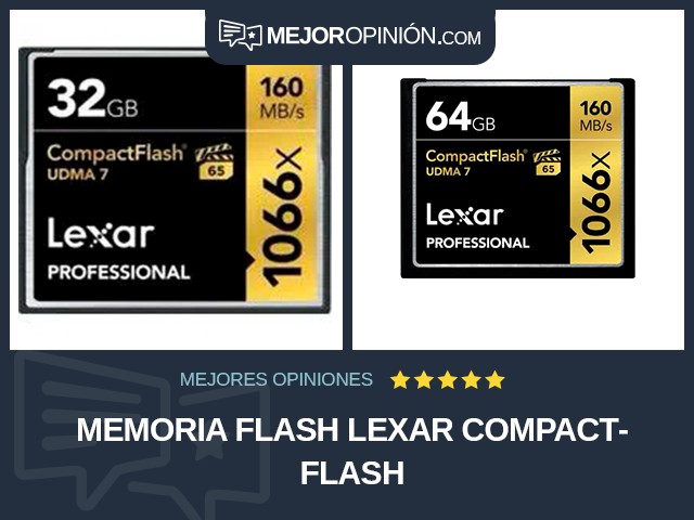Memoria flash Lexar CompactFlash