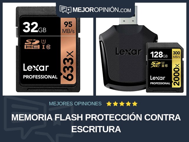 Memoria flash Protección contra escritura