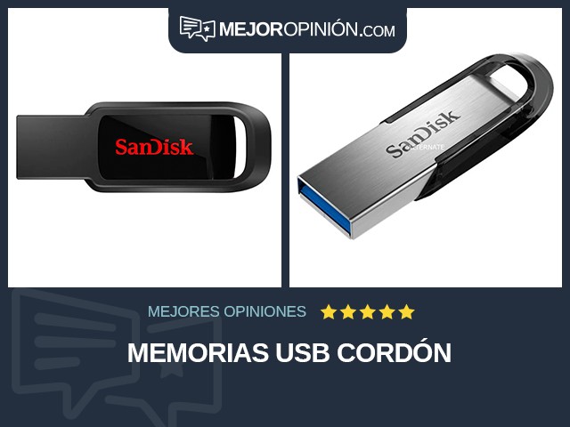 Memorias USB Cordón