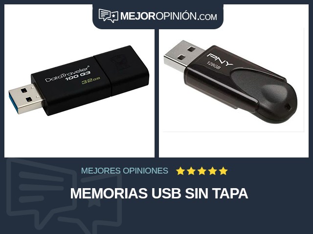 Memorias USB Sin tapa