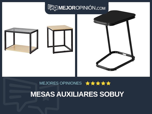 Mesas auxiliares SoBuy