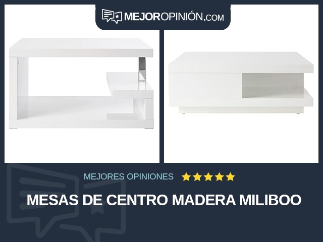 Mesas de centro Madera Miliboo