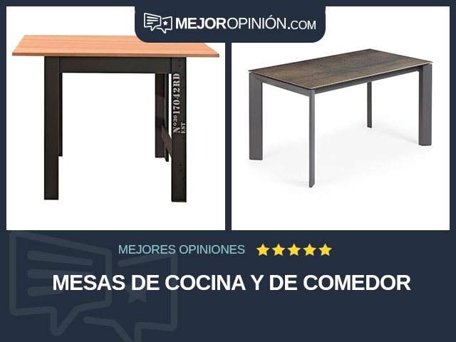 Mesas de cocina y de comedor