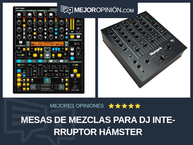 Mesas de mezclas Para DJ Interruptor hámster