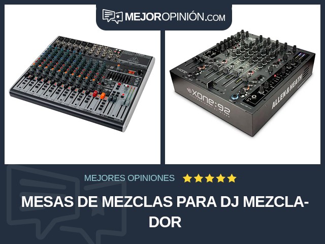 Mesas de mezclas Para DJ Mezclador