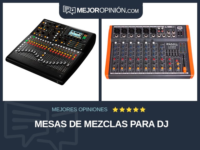 Mesas de mezclas Para DJ