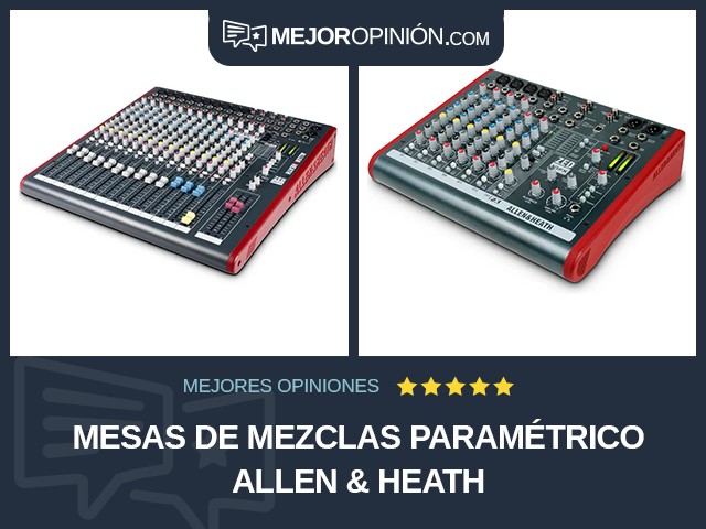 Mesas de mezclas Paramétrico Allen & Heath