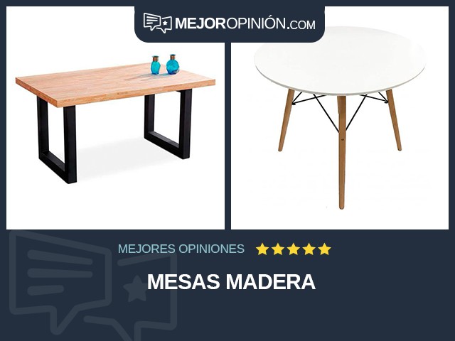 Mesas Madera