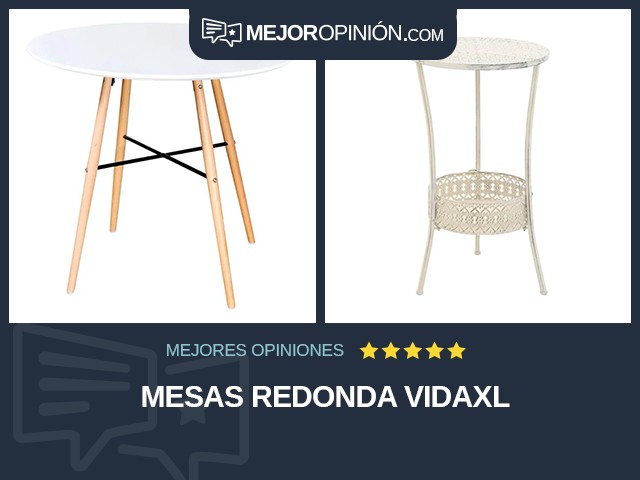 Mesas Redonda vidaXL