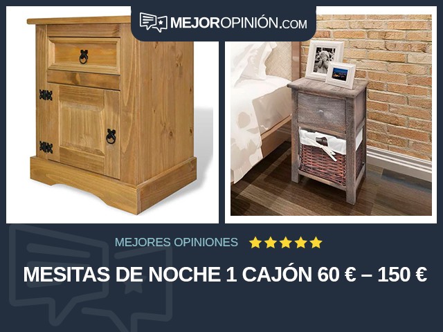 Mesitas de noche 1 cajón 60 € – 150 €