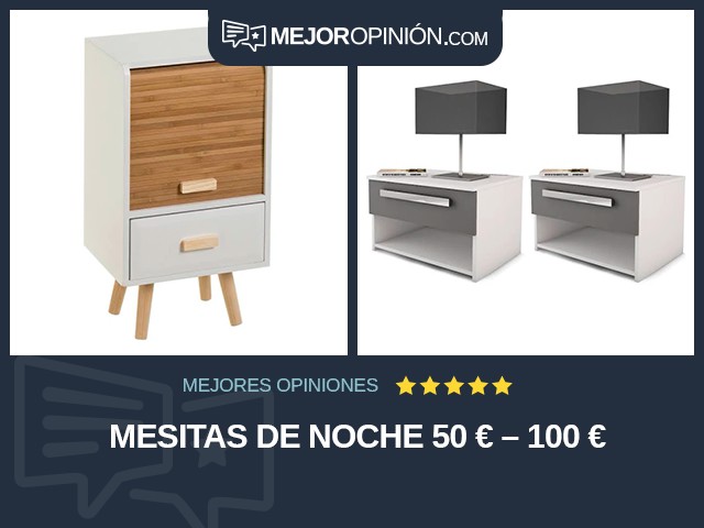 Mesitas de noche 50 € – 100 €