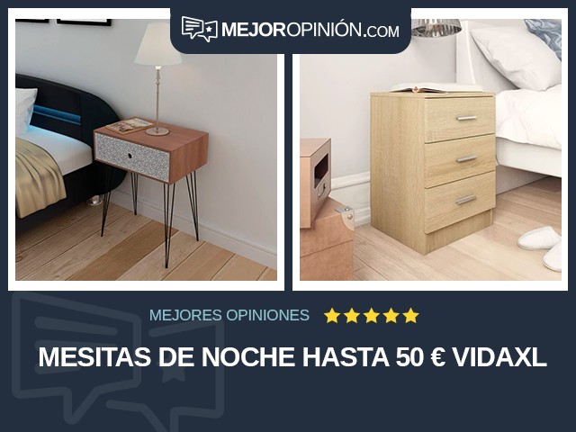 Mesitas de noche Hasta 50 € vidaXL