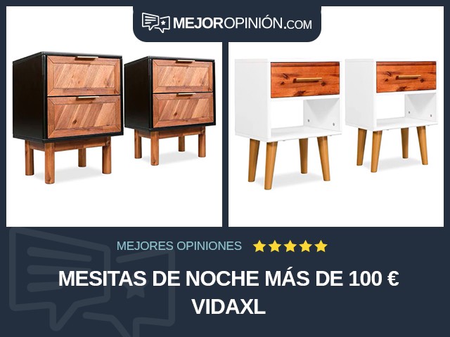 Mesitas de noche Más de 100 € vidaXL