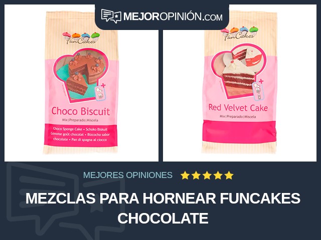 Mezclas para hornear FunCakes Chocolate