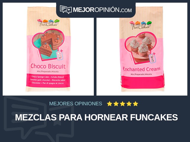 Mezclas para hornear FunCakes