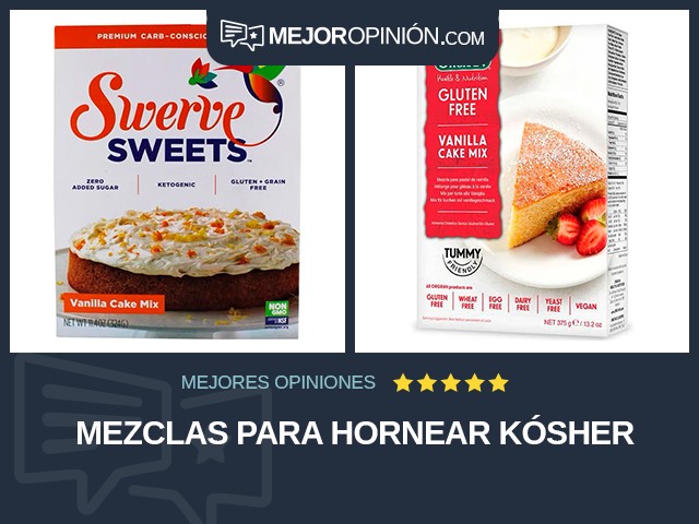 Mezclas para hornear Kósher