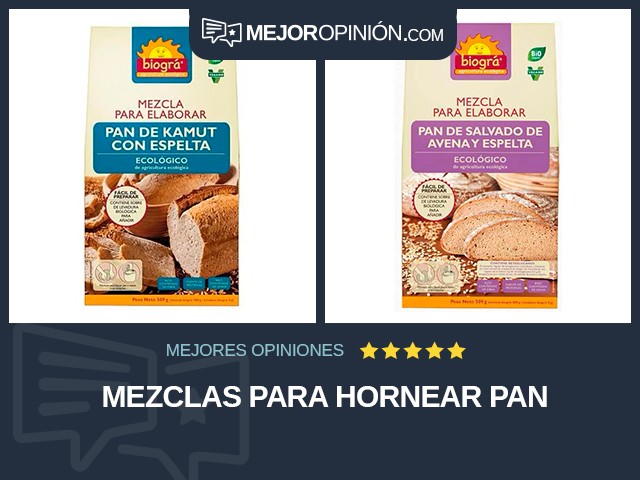 Mezclas para hornear Pan