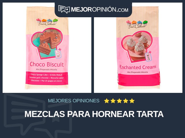 Mezclas para hornear Tarta