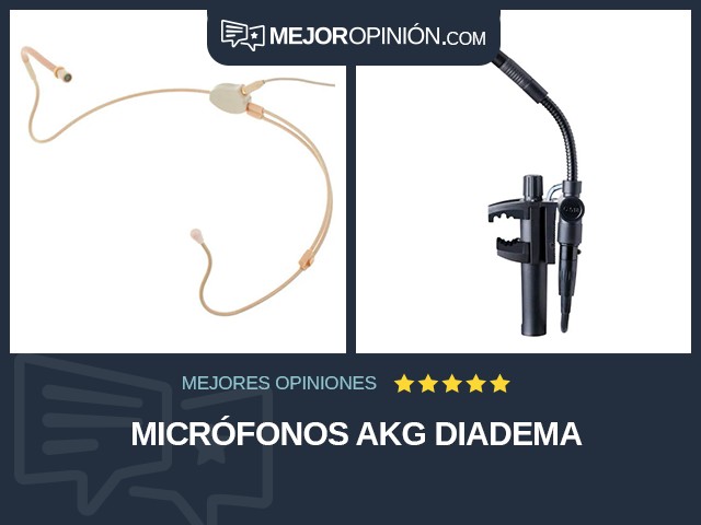 Micrófonos AKG Diadema