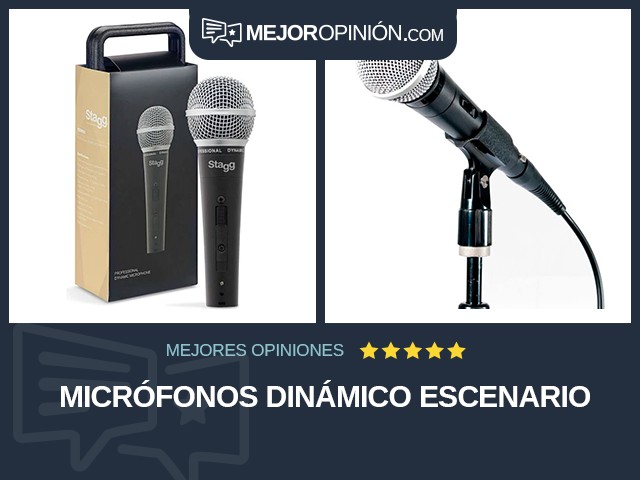 Micrófonos Dinámico Escenario