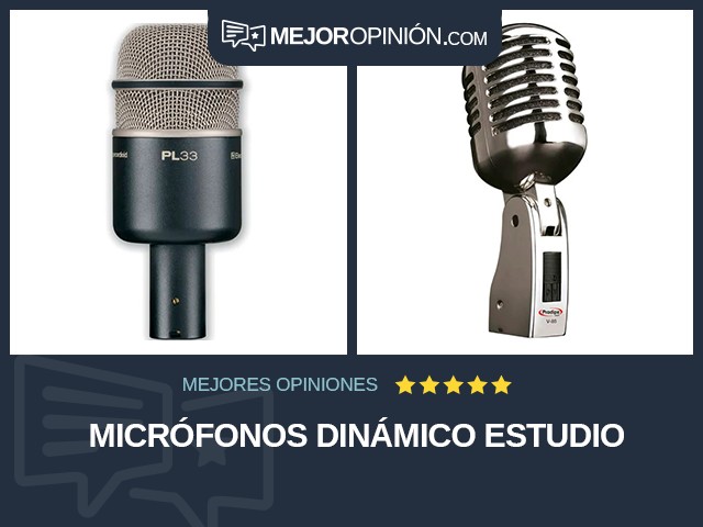 Micrófonos Dinámico Estudio