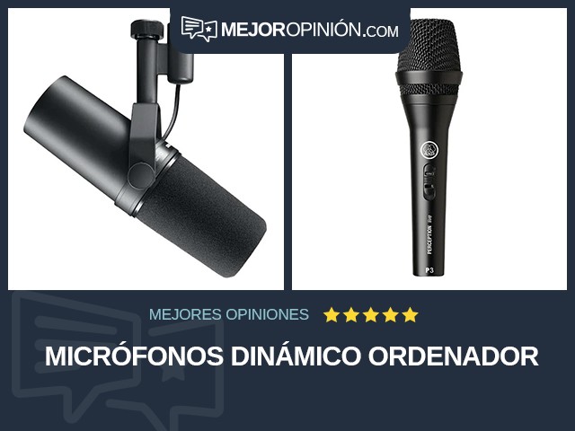 Micrófonos Dinámico Ordenador