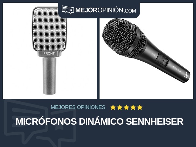 Micrófonos Dinámico Sennheiser