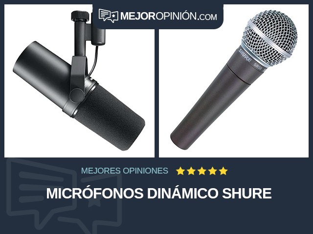 Micrófonos Dinámico Shure