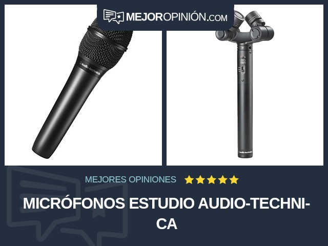 Micrófonos Estudio Audio-Technica